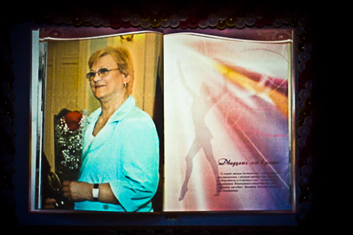 Vera Shtelbamus' biography was presented on the opening ceremony of 28th Galina Gorenkova Memorial in OMSK-30 Oct 2013