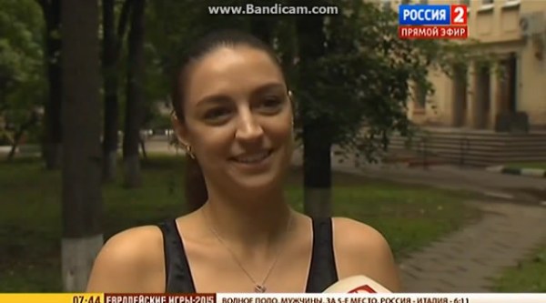 Evgenia Kanaeva about the performance of the Russian Team during European Games in Baku