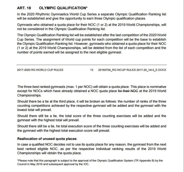 WC Series 2017-2020 Rule